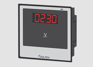 Single Phase DC Volt Meter