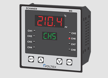 Temperature Scanner 8 channel